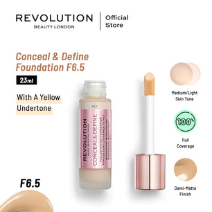 MAKEUP REVOLUTION CONCEAL & DEFINE FOUNDATION