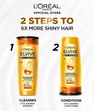 L'oreal paris elvive 6 oil nourish shampoo 175 ml