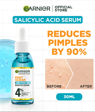 Garnier - Fast Clear Serum For Acne Prone Skin - 30ml