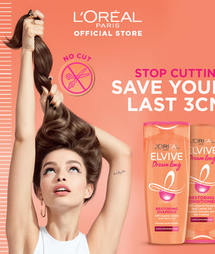 L'oreal paris dream long shampoo 360 ml - for longer &  stronger hair