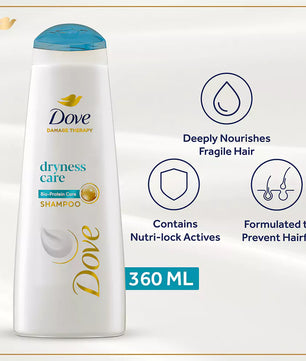 Dove Dryness Care Shampoo 360ml