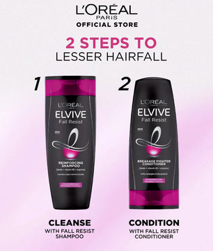 Loreal paris elvive fall resist shampoo 175 ml - for hairfall