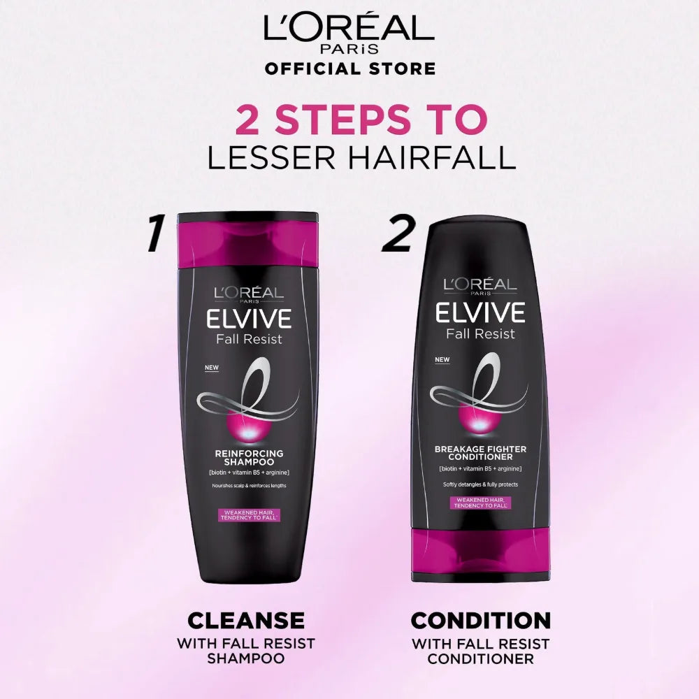 Loreal paris elvive fall resist shampoo 175 ml - for hairfall