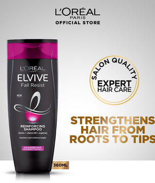 L'oreal paris fall resist shampoo 360 ml - for hairfall