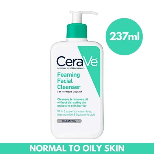 Cerave Foaming Facial Cleanser 8 Oz 236Ml