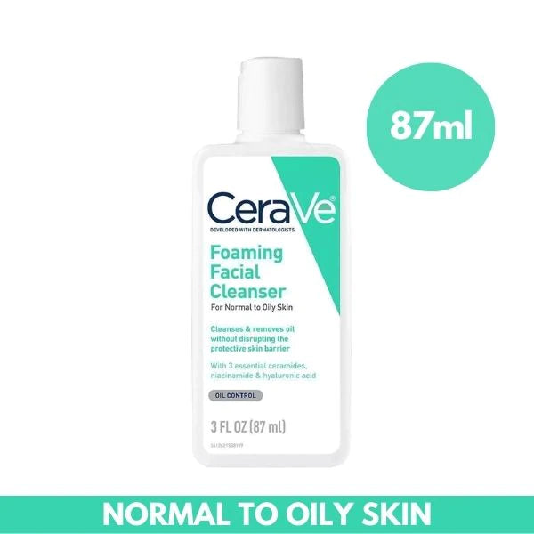 Cerave Foaming Facial Cleanser 3 Oz