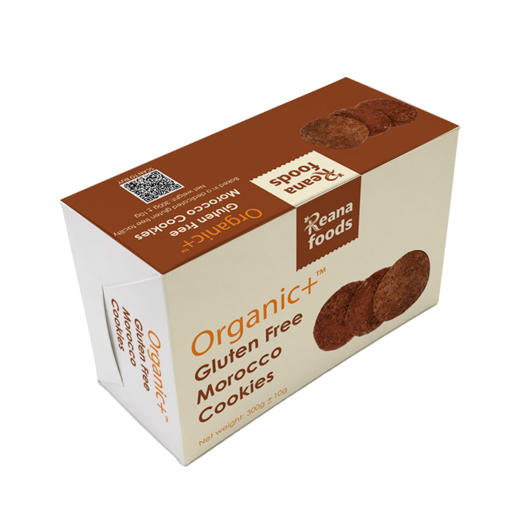 Organic + Gluten Free Morocco Cookies - 300g