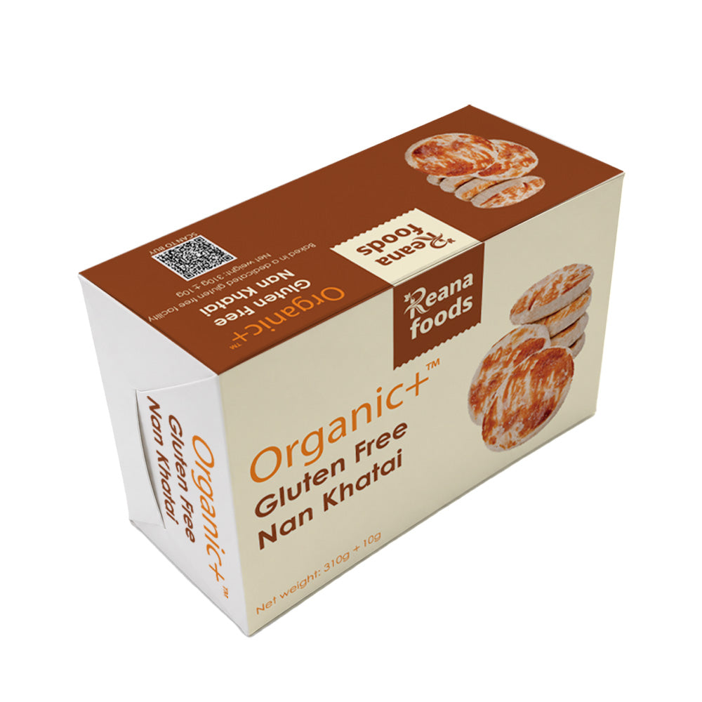 Organic + Gluten Free Nan Khatai - 310g