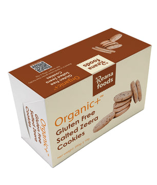 Organic + Gluten Free Salted Zeera Cookies - 290g