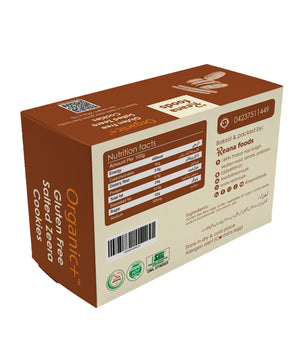 Organic + Gluten Free Salted Zeera Cookies - 290g