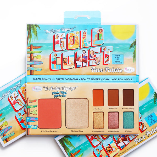 Gold Coast Face Palette - Model Rg x theBalm