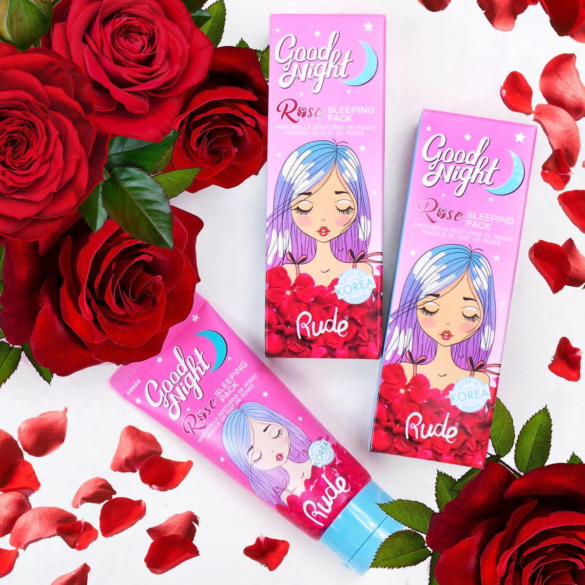 Good Night Rose Sleeping Pack