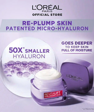 Loreal Paris - Revitalift Hyaluronic Acid Plumping Cream Day - 50ml