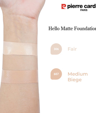 Hello Matte Foundation - Pierre Cardin Pakistan 
