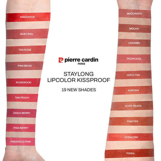 Stay Long Lip Color Kiss Proof Lipstick