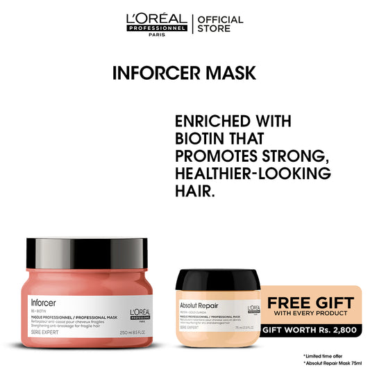 Buy Inforcer Mask & Get Free Absolute Repair Mask 75 ml
