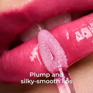 LAMEL All in One Lip Tinted Plumping Oil №402 Pink Sparkle 3ml
