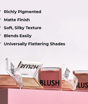 LAMEL Blush Cheek Colour №405 Pink Blossom 3.8gm