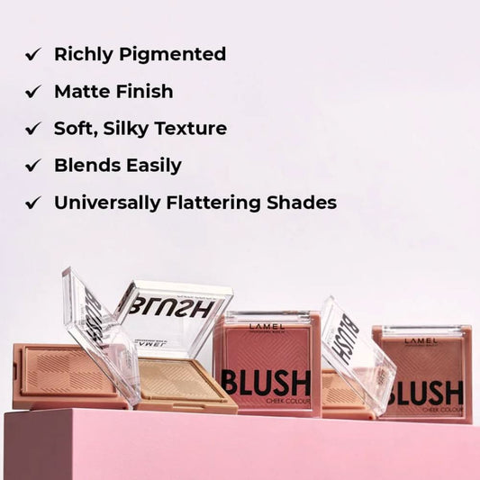 LAMEL Blush Cheek Colour - 405 Pink Blossom 3.8gm