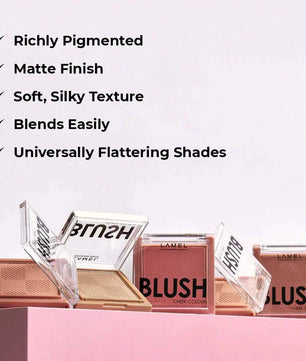 LAMEL Blush Cheek Colour №407 Apricot 3.8gm