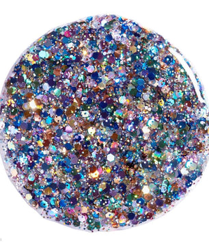 LAMEL INSTA Glitter Bomb №401 Blue Silver