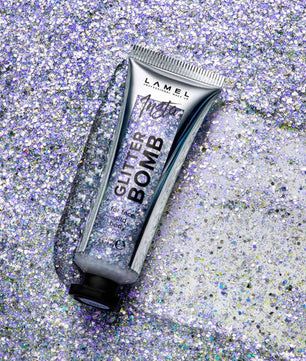 LAMEL INSTA Glitter Bomb №401 Blue Silver