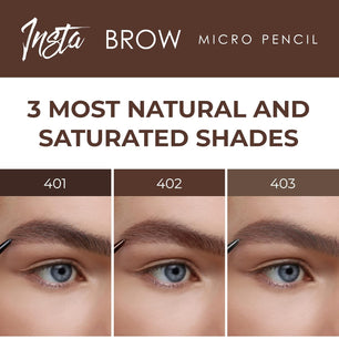 LAMEL INSTA Micro Brow Pencil №402 Chocolate