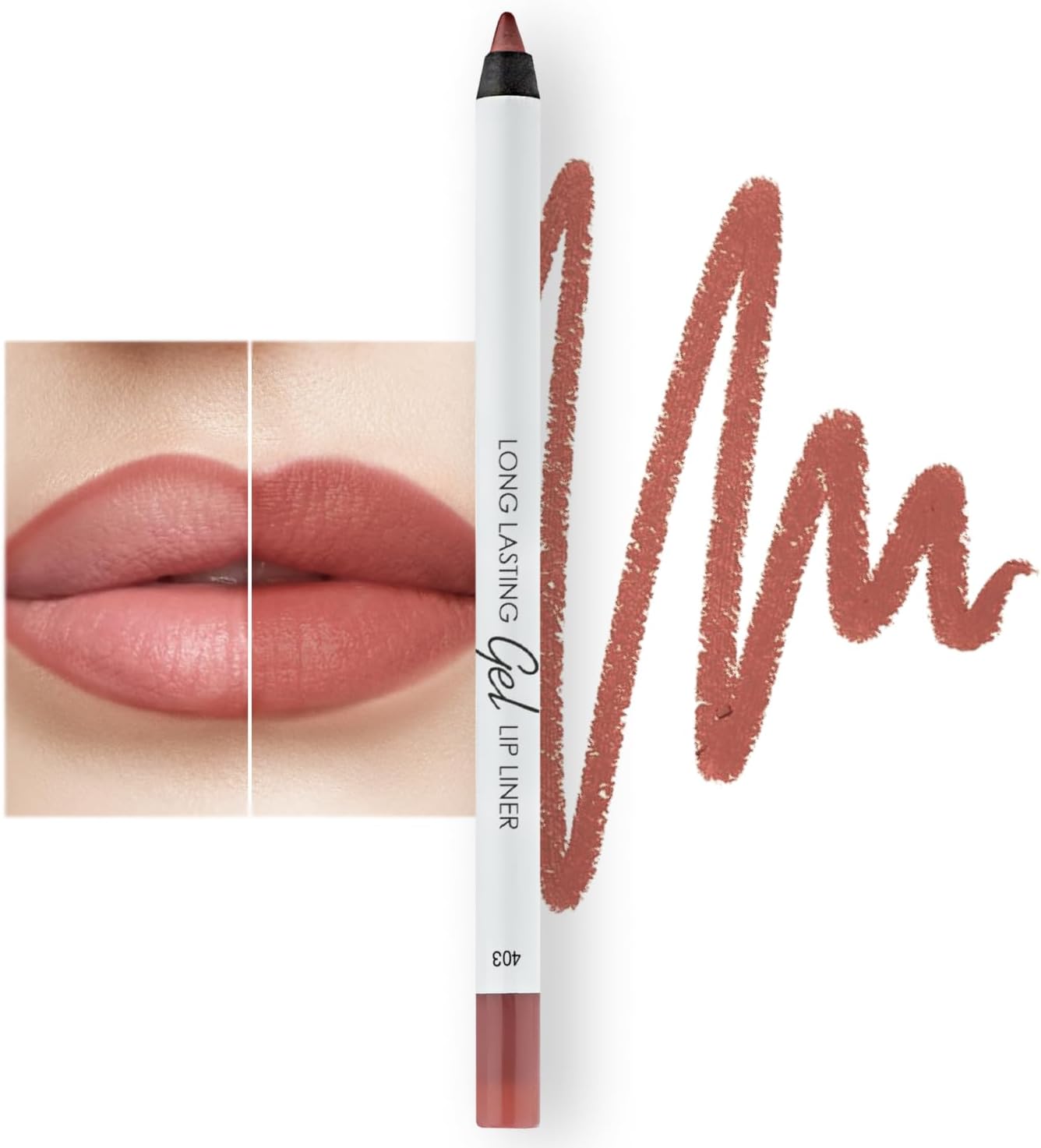 LAMEL Long lasting Gel Lip Liner №403 Burnt Ocher