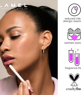 LAMEL Long lasting Gel Lip Liner №408 Pink Plum
