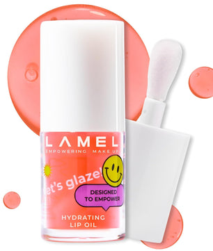LAMEL Moisturizing Lip Oil LET'S GLAZE 402 Strawberry Jam 4gm