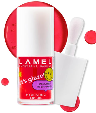 LAMEL Moisturizing Lip Oil LET'S GLAZE 403 Sweet Cherry 4gm