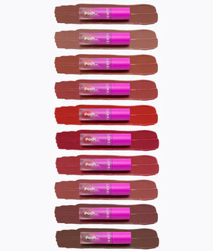 LAMEL Posh Matte Liquid Lip Stain 407 Wine Red 4gm