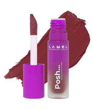 LAMEL Posh Matte Liquid Lip Stain 409 Sangria 4gm