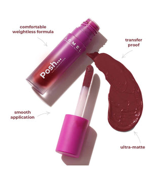 LAMEL Posh Matte Liquid Lip Stain 409 Sangria 4gm