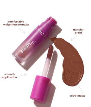 LAMEL Posh Matte Liquid Lip Stain №404 Blush Pink 4gm