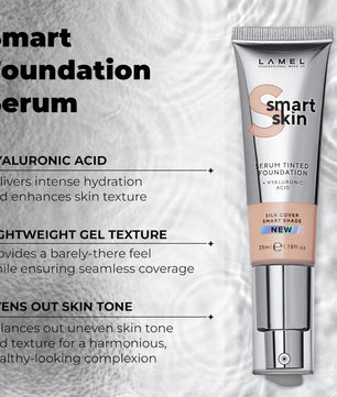 LAMEL Smart Skin Serum Tinted Foundation №401 Porcelain 35ml