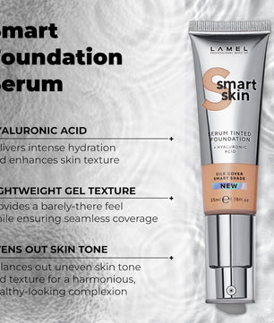 LAMEL Smart Skin Serum Tinted Foundation №404 Latte 35ml