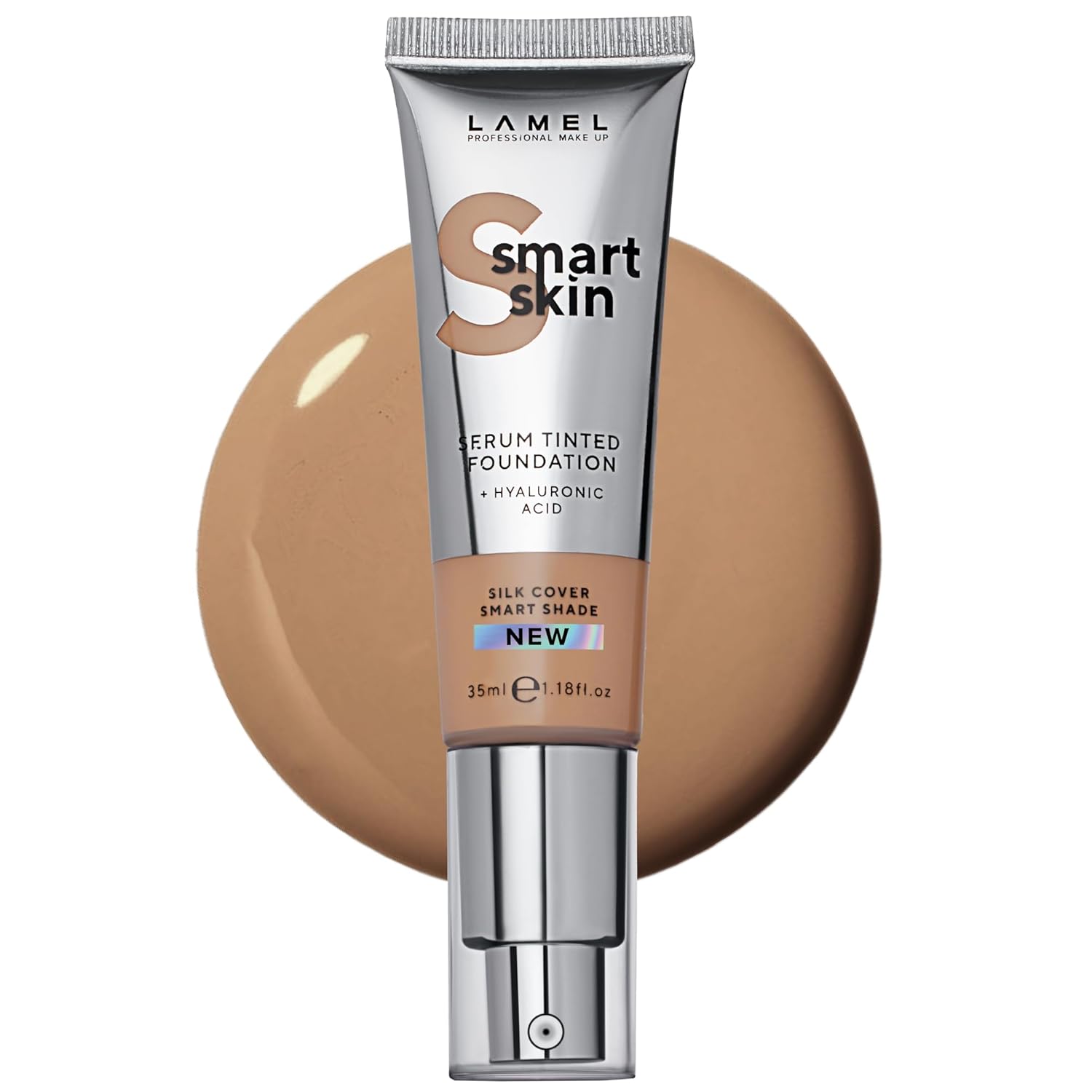 LAMEL Smart Skin Serum Tinted Foundation №407 Peach Beige 35ml