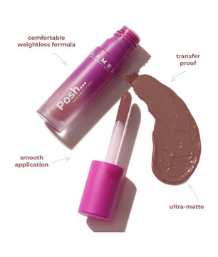 LAMEL Posh Matte Liquid Lip Stain №403 Daily Nude 4gm