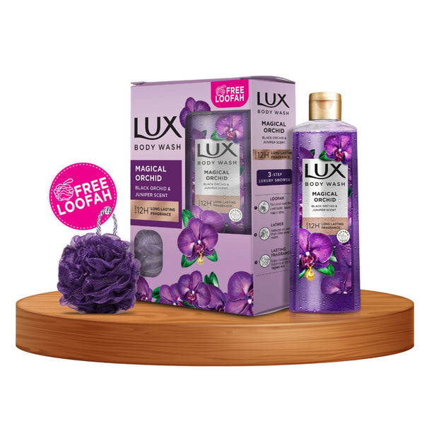 Lux Orchid Body Wash Box (Purple) - 250ML