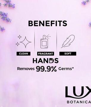Lux Lavendar Hand Wash Bottle (Purple)  - 220ML
