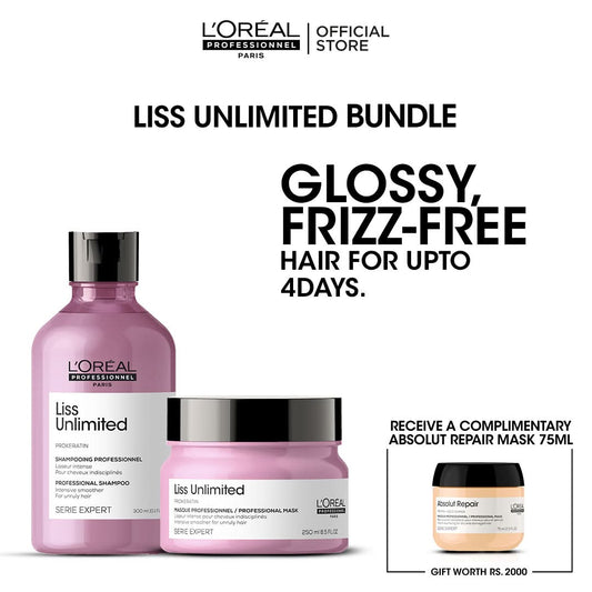 Liss Unlimited Bundle + Free Absolute Repair Mask 75ml