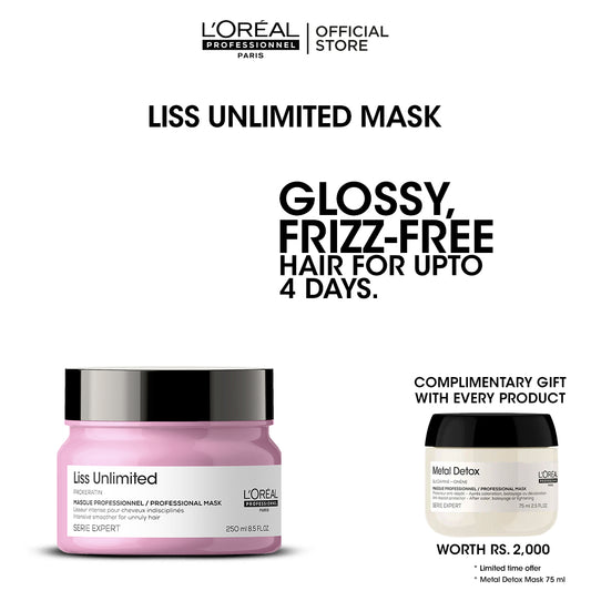 Buy Liss Unlimited Mask & Get Free Metal Detox Mask 75 ml