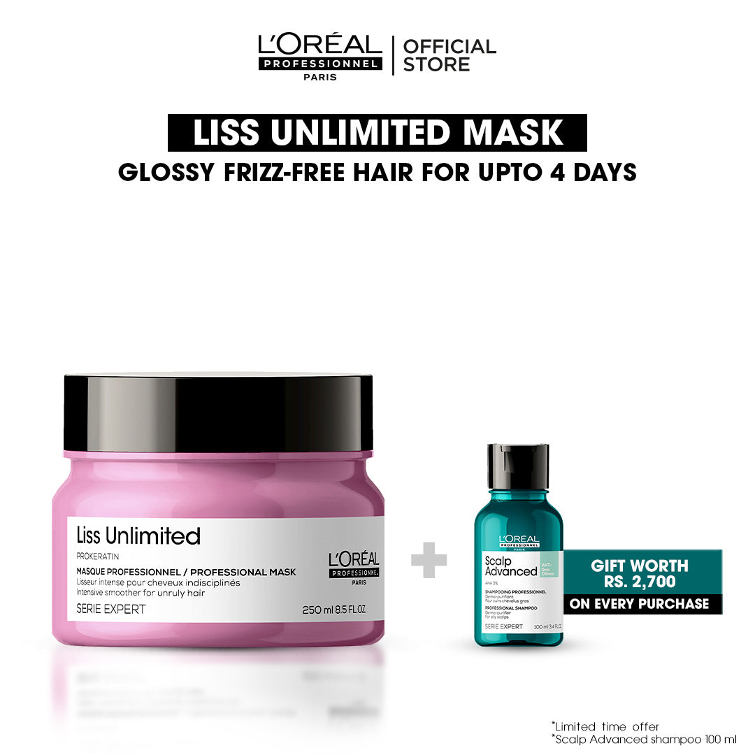 Liss Unlimited Mask + Free Scalp Shampoo