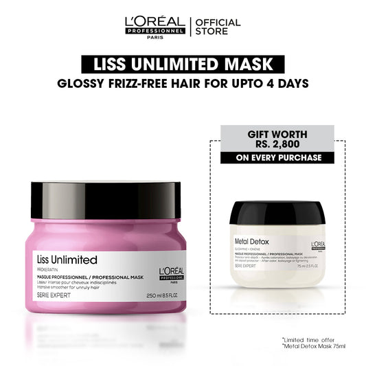 Buy Liss Unlimited Mask & Get Free Metal Detox Mask 75 ml