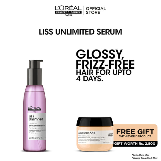 Buy Liss Unlimited Serum & Get Free Absolute Repair Mask 75 ml
