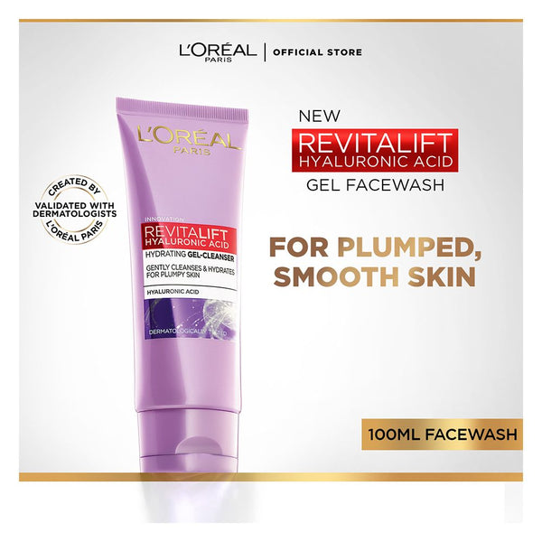 Loreal Revitalift Hyalouronic Acid+SALICYLIC ACID DEEP CLEANSING GEL FW
