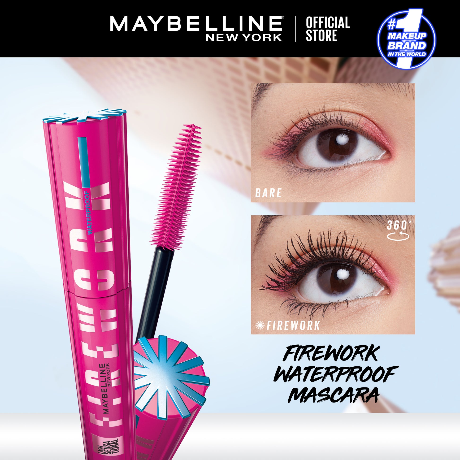 LASH SENSATIONAL FIREWORK WATERPROOF MASCARA
