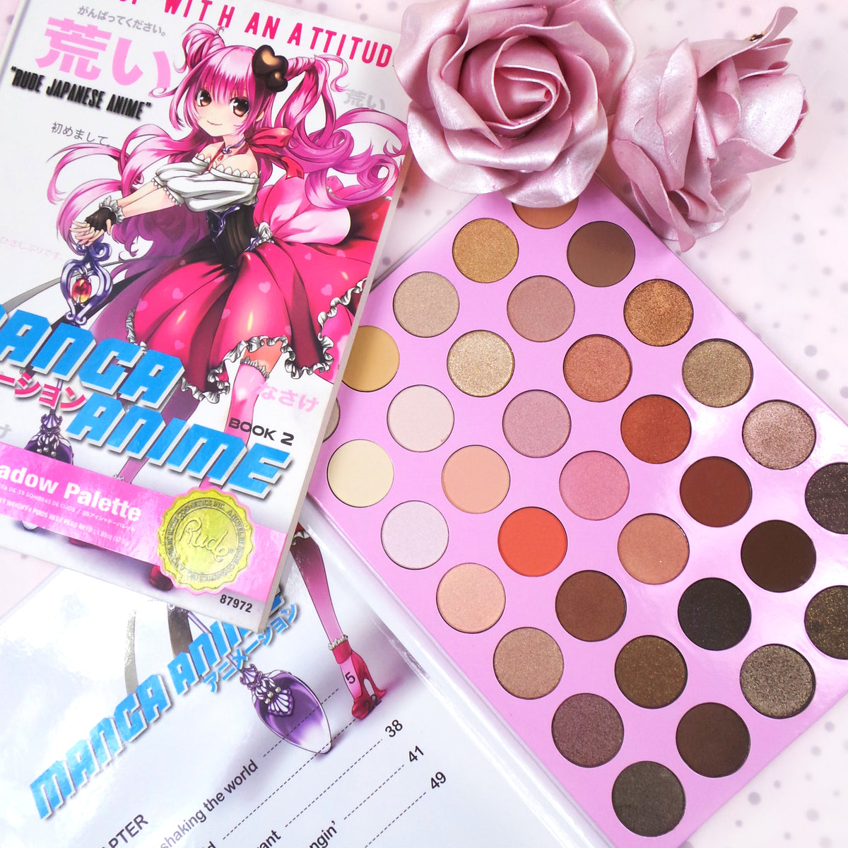 Manga Anime 35 Eyeshadow Palette - Book 2