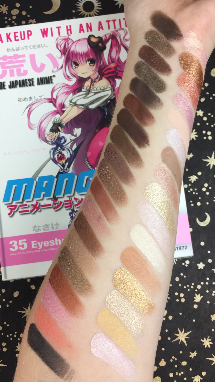 Manga Anime 35 Eyeshadow Palette - Book 2